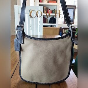 Coach 2000 Hippie VTG Festival Travel Flap Crossbody Like New